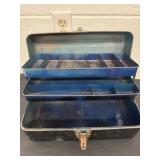 Metal spill proof tackle box