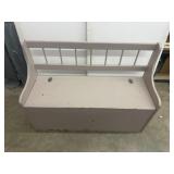 Vintage Storage Bench 32x45x16