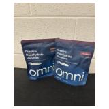 Two bags of Omni creatine Gummies