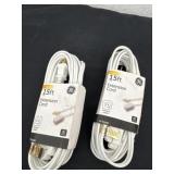 Two new 15 feet extension cord