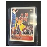 Kobe Bryant 1996/97 Topps rookie reprint