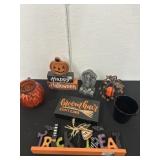 Group of Halloween Decor