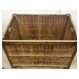 Large wooden crate box 22X 32X 22