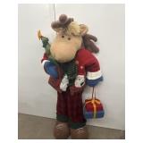 Standing Reindeer Christmas Decor 3ft