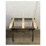 Vintage suitcase stand 20x22.5x13