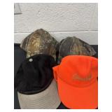 4 hats