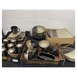 Sango 37pc dish set plates, cups, salad, plates,
