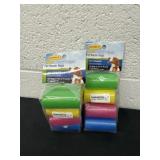 2 new pet waste bags