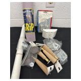 Box of tappers section hooks shelf liner and more