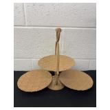 12ï¿½ three tier foldable tray