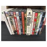 Group of dvds