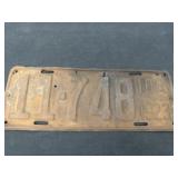 Antique 1923 Idaho license plate