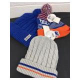 Three Boise State beanies