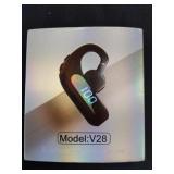New Model V28 business wireless headset, black