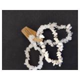 Three new gemstone bracelets