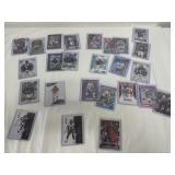 Group of Sleeved NFL cards see all pics