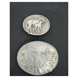 vintage Award Design Medals Zee Series Cattle