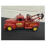 red Danbury Mint 1953 Chevy Wrecker diecast tow