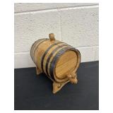 7ï¿½ small wooden oak aging barrel