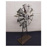 16.5 inch metal windmill decor