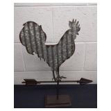 16.5 in rooster weathervane decor