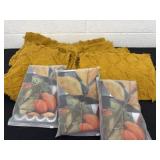 Three new fall shower curtains with pillow cover