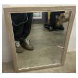 26x20in Mirror Wood Cabinet