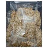 24 bags small jumper rings colored gold