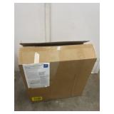 Raised toilet seat with lock in box
