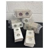 Group of coin sleeves