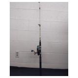 Tiger spinning Shakespeare rod with okuma