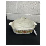 Vintage Corning ware dish