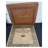 Victor records with record album