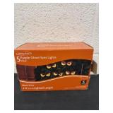 5 purple ghost eye lights