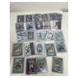 Group of sleeved, NFL cards, patriot dolphins
