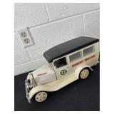 Ambulance bottle dispenser with bottle