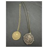 movie-inspired pirate necklaces, including an