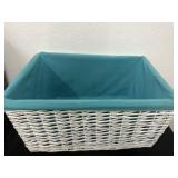 10x22x15 Lined Wicker Basker