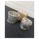 2 sets of 2 New small camping coffee mugs