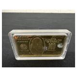 novelty(fake)  Atlantis Mint Benjamin Franklin