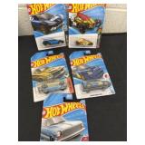 5 new hot wheels