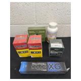 Vitamins, minerals with Paul Mitchell hair color