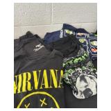 4 small and medium shirts