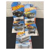 5 new hot wheels