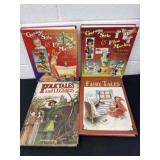 Garage sale and flea market books, with folk tales