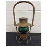 14ï¿½ vintage railroad lantern