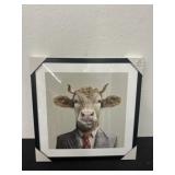 20x20 Business Bull Print Decor