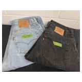 Two 36x35 Levi jeans