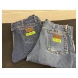 Two 33x30 wranglers