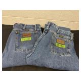 Two 35x30 wrangler jeans